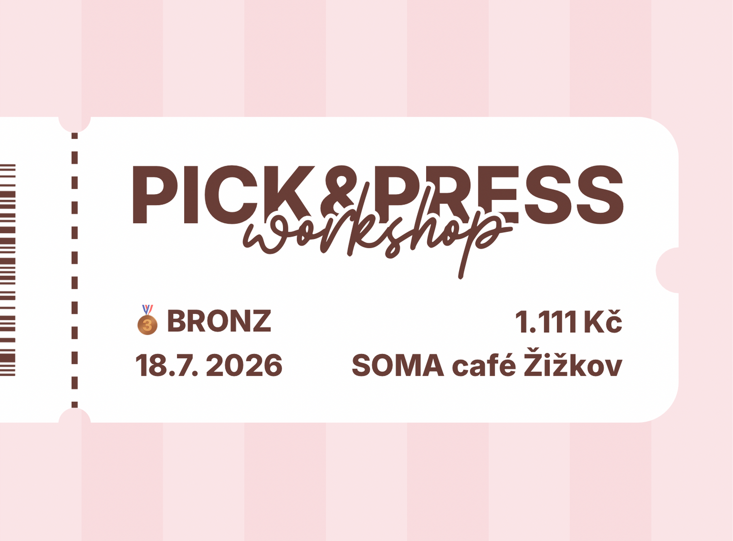 Bronzová vstupenka
